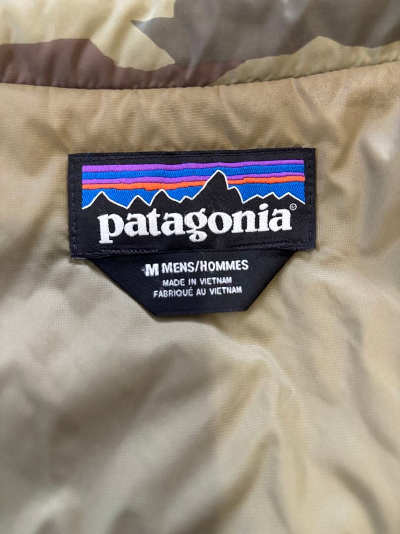 patagonia パタゴニア 迷彩 コーチジャケット Mサイズ