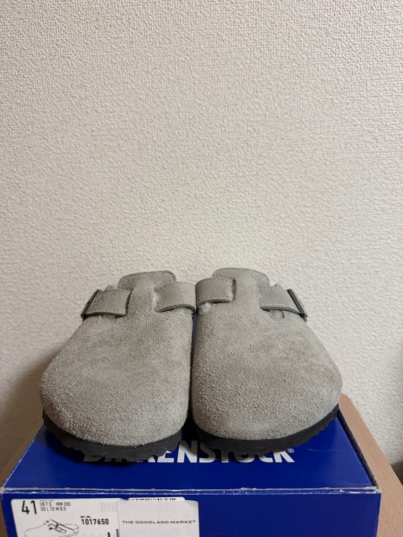 靴 BIRKENSTOCK BOSTON STONE 26.5cm