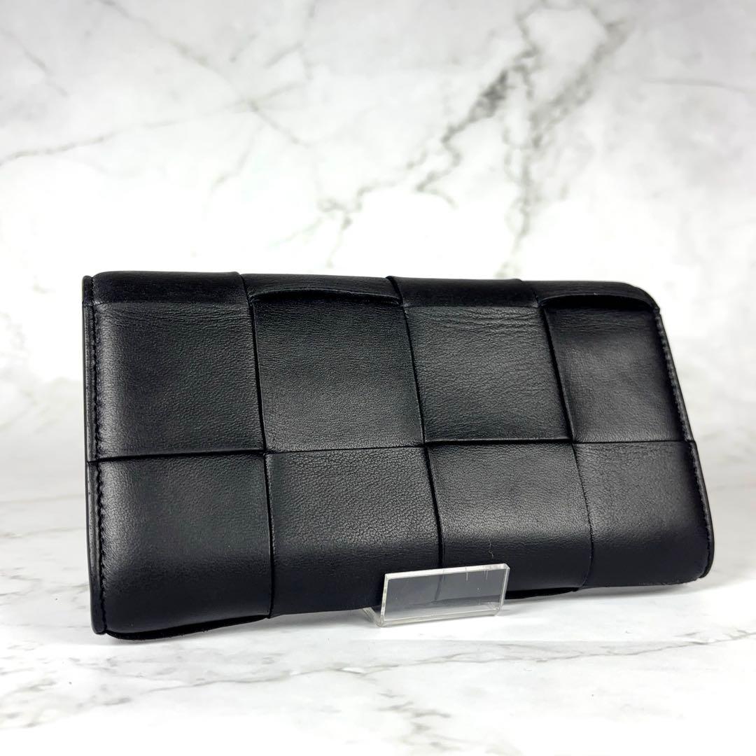 BOTTEGA VENETA 長財布 カセット ラージ フラップウォレット