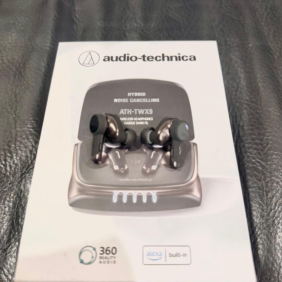 【極美品】audio-technica ATH-TWX9 ワイヤレスイヤホン