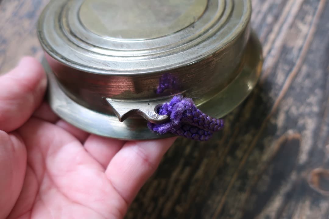 当り鉦 5寸 撞木付き チャンチキ スリ鉦 当り鉦 与助 直径13.5cm