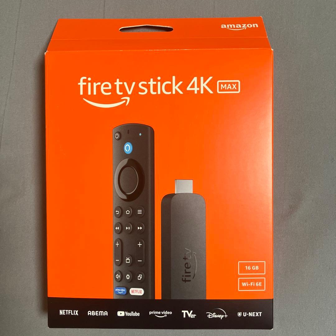Amazon Fire TV Stick 4K MAX 第２世代