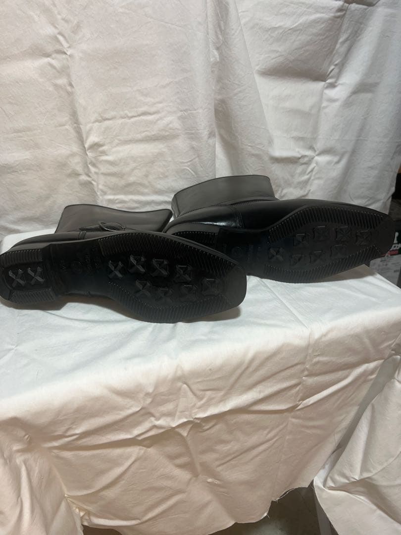 弘進ゴム 半長靴C-813耐油底ブラック 作業用 消防団仕事用メンズ 作業半長靴