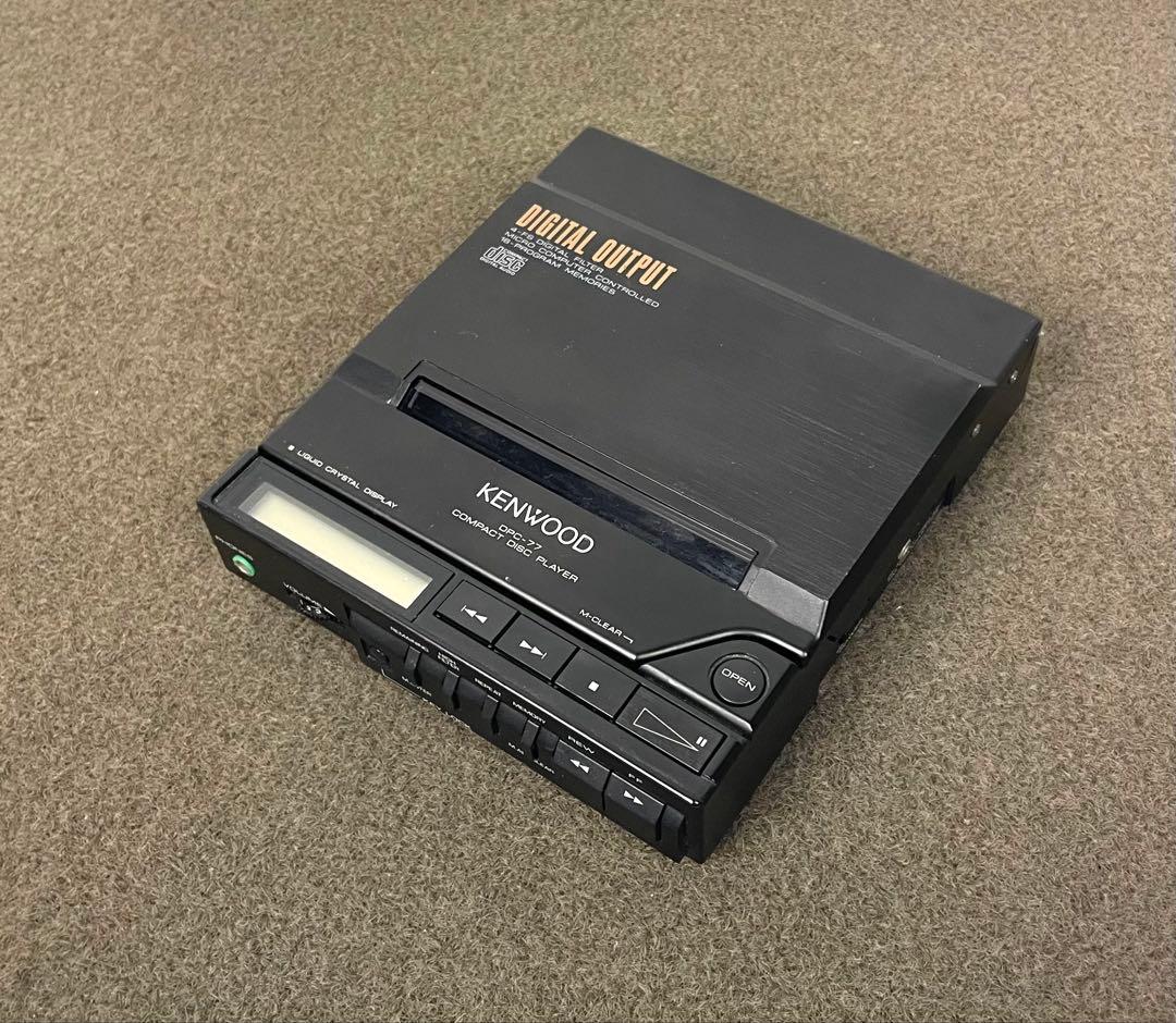 KENWOOD ケンウッド ポータブルCDプレーヤー DPC-77