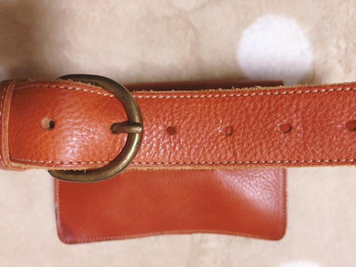 イルビゾンテ　il bisonte 本革　フェス　ウエストバッグ　財布　旅行