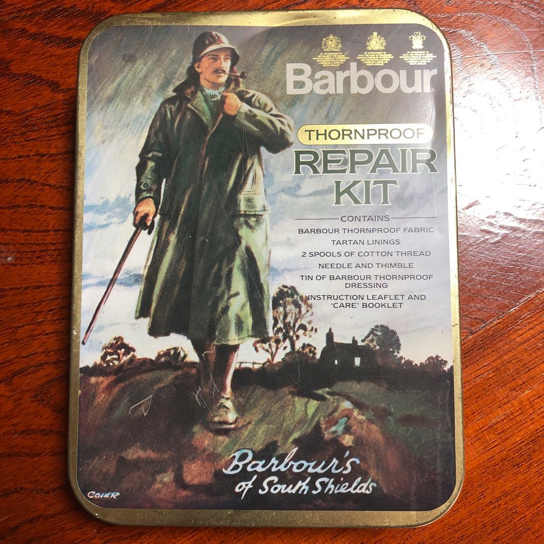 【希少品】【Barbour】リペアキット　イングランド製