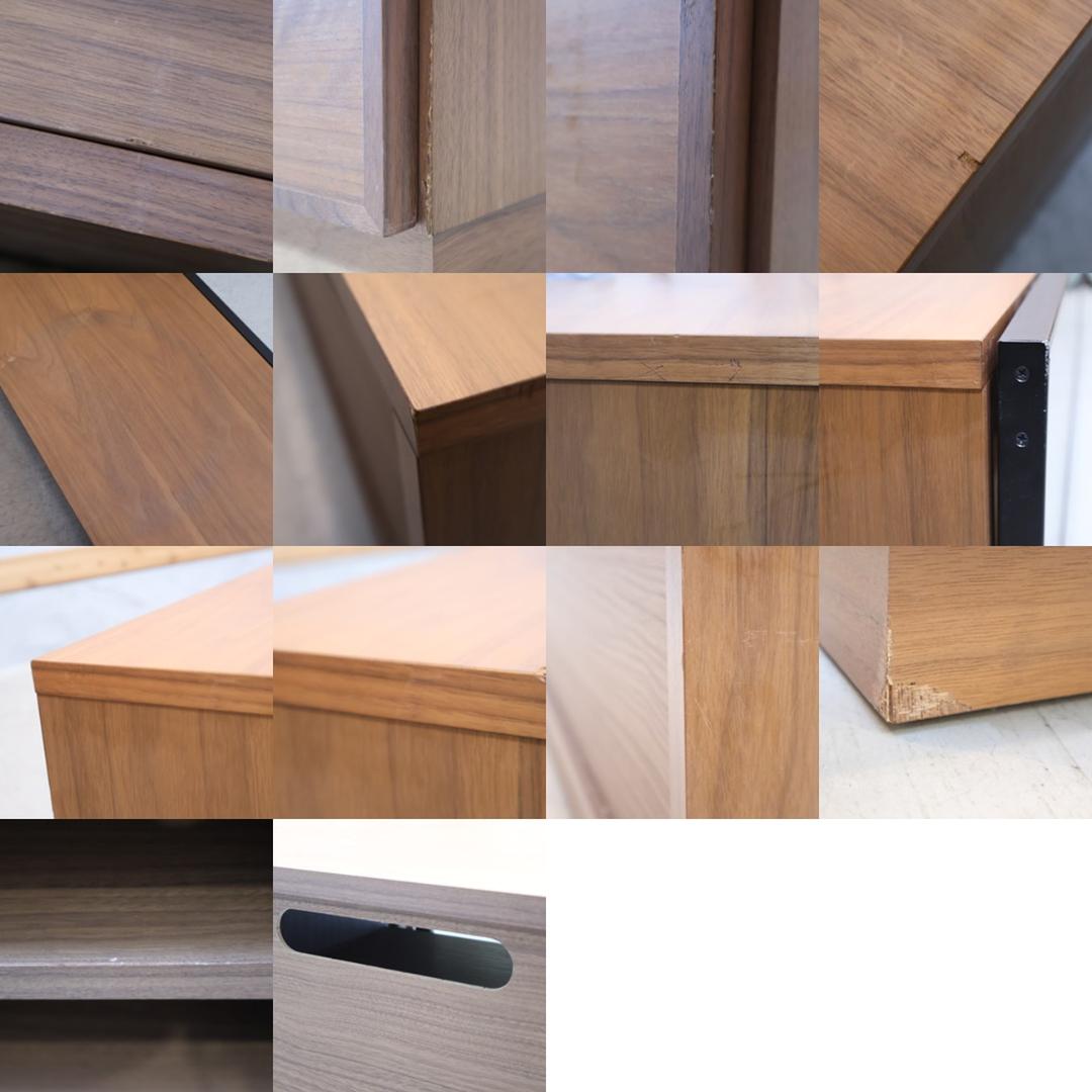 ACTUS アクタス SHINE ウォールナット材 テレビボード ローボード