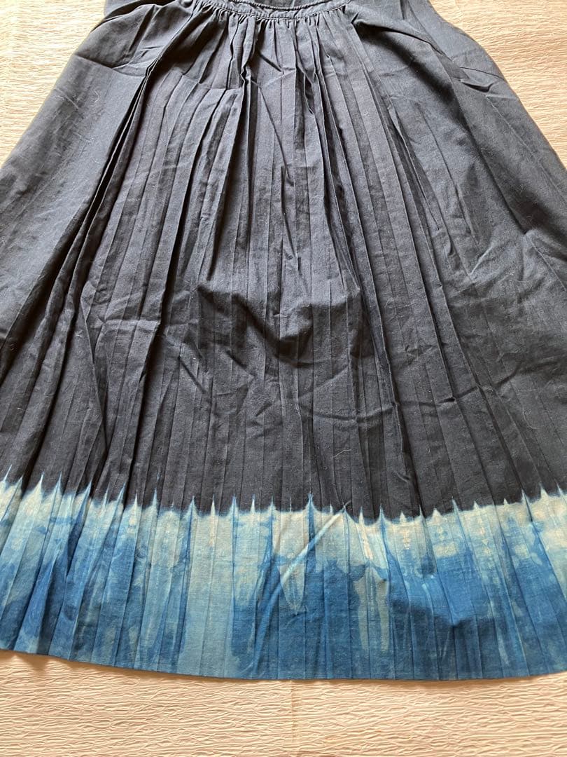 45R インディゴ染めチュニック