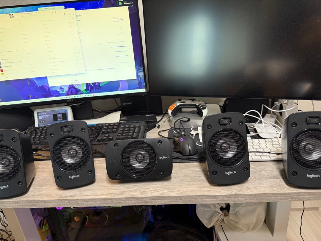 Logitech z906 5.1チャンネルスピーカーセット