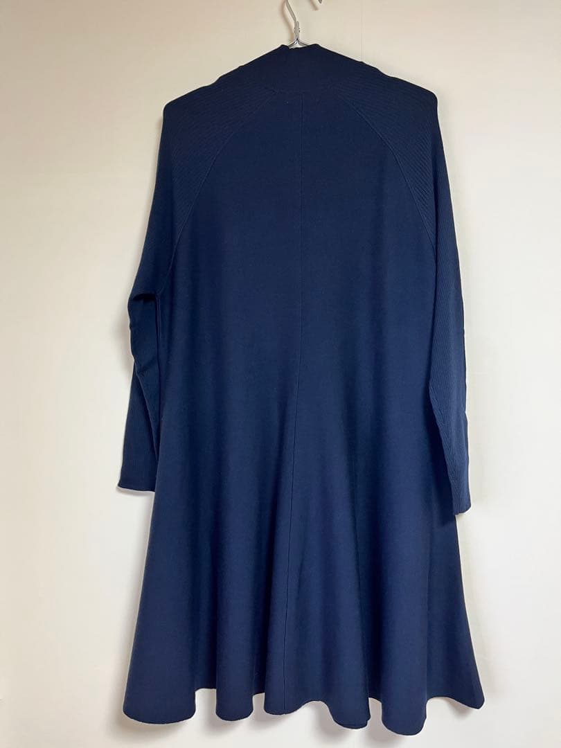 BALLSEY バウンスムース フレアワンピース　ネイビー36