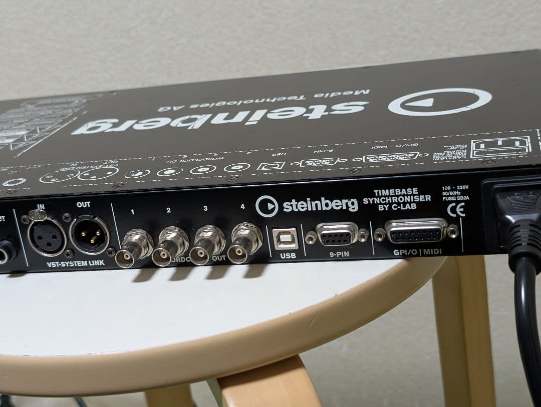 DTM・DAW MOTU 828x + steinberg TIME BASE + PD8L