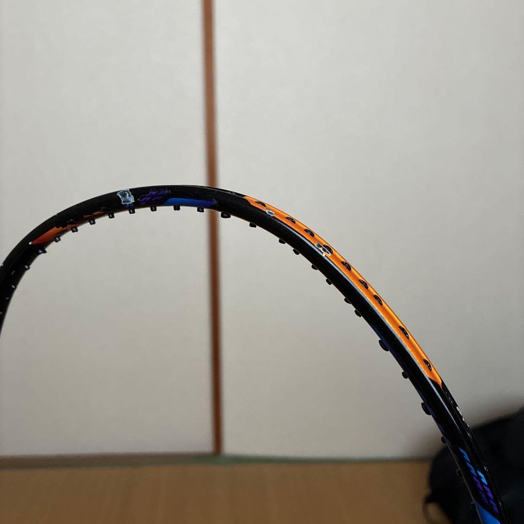 YONEX バドミントンラケット 2本　バッグ付