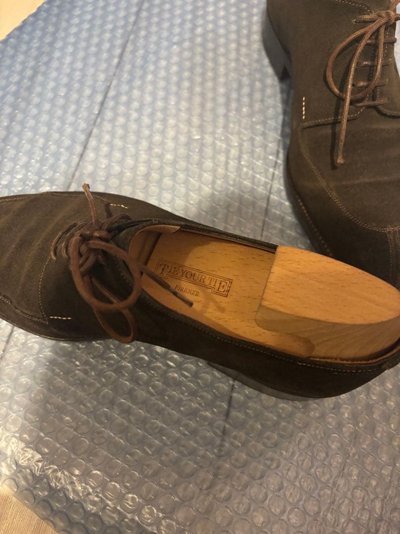 Tie your tie スエード ダービー39