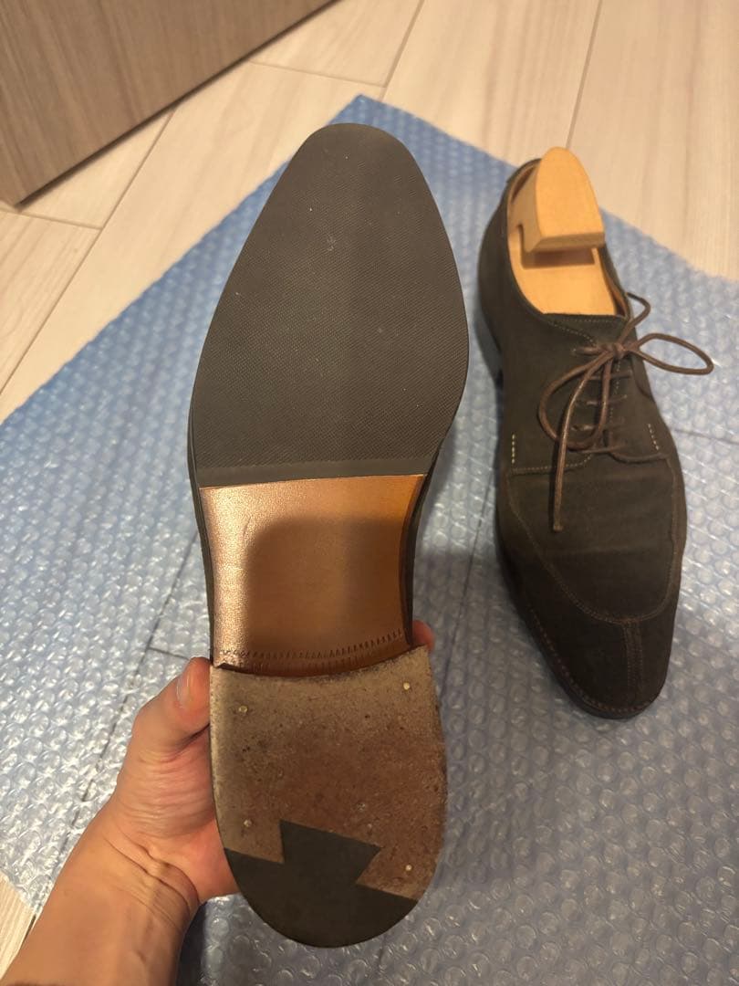 Tie your tie スエード ダービー39