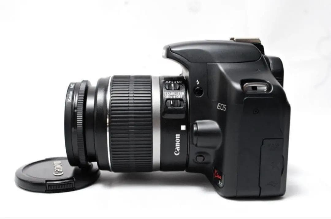 ❤️スマホ転送❤️初心者おすすめ❤️Canon Kiss x2 ダブルレンズ