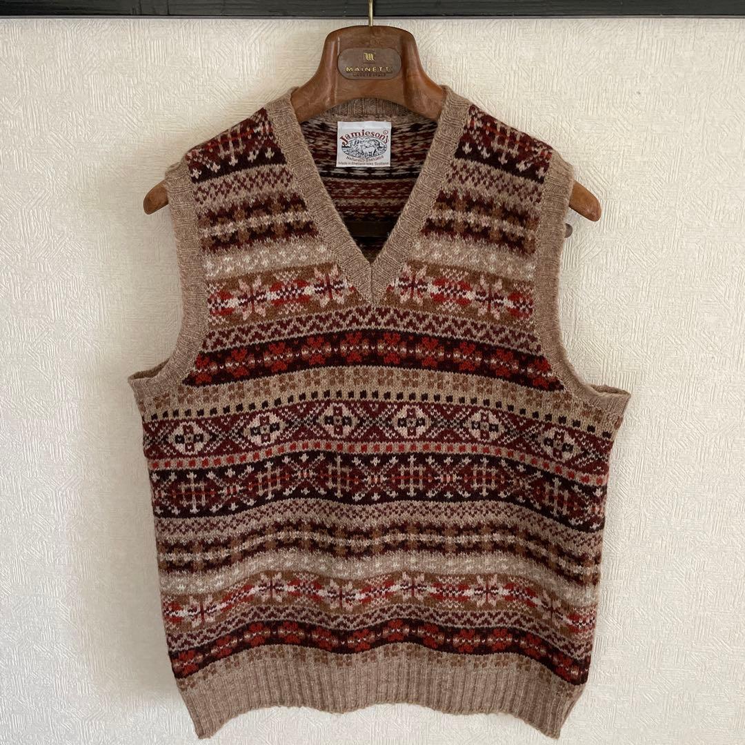 JAMIESON'S ジャミーソンズ ニットベスト