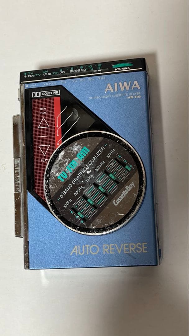 AIWA HS-R9 ポータブル ラジオ カセットプレーヤー
