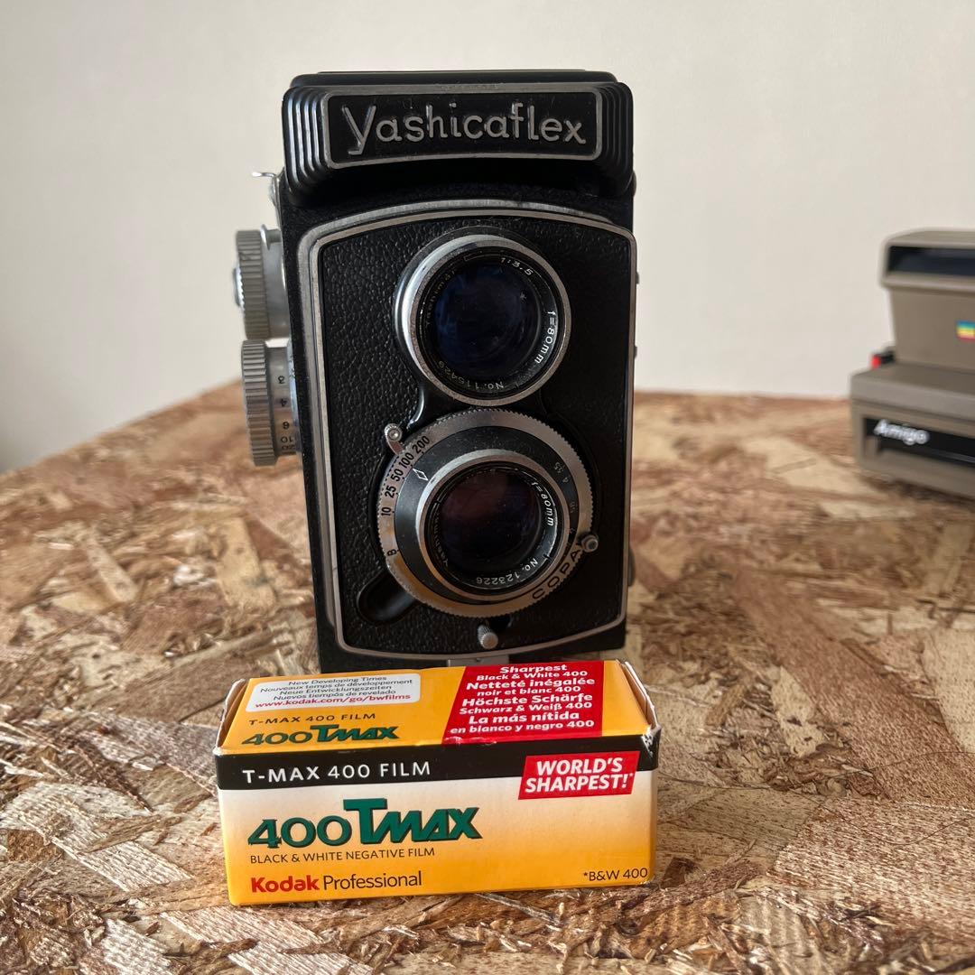 レア品　Yashicaflex 二眼レフカメラ　フィルム付き