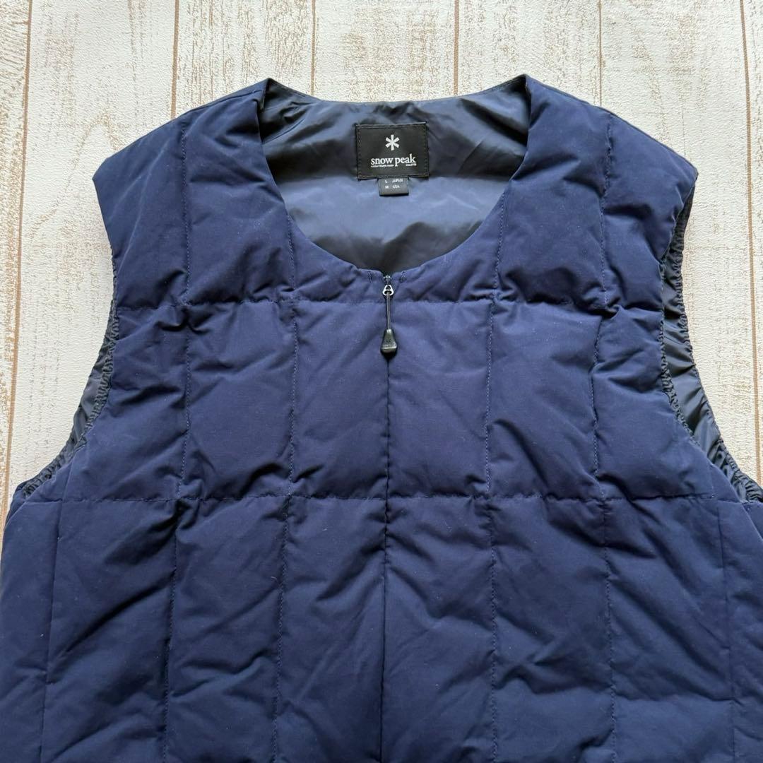 美品【スノーピーク】ミドルダウンベスト