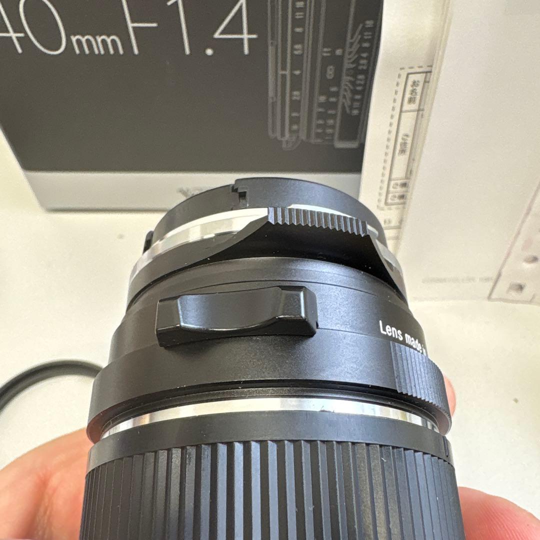 レンズ(単焦点) NOKTON classic 40mm f1.4 SC