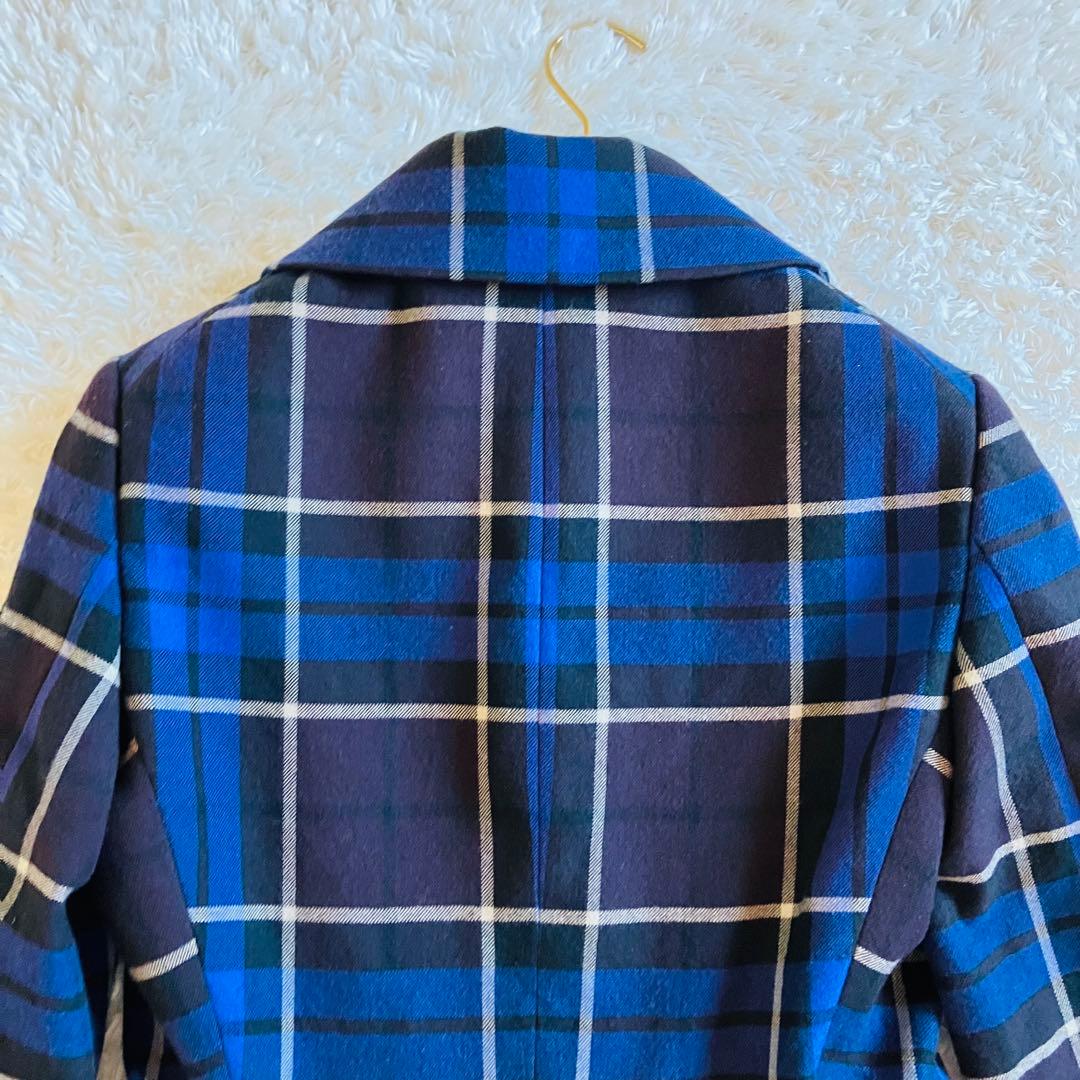 美品　ヴィヴィアンウエストウッド　ラブジャケット　チェック　ベロア　01
