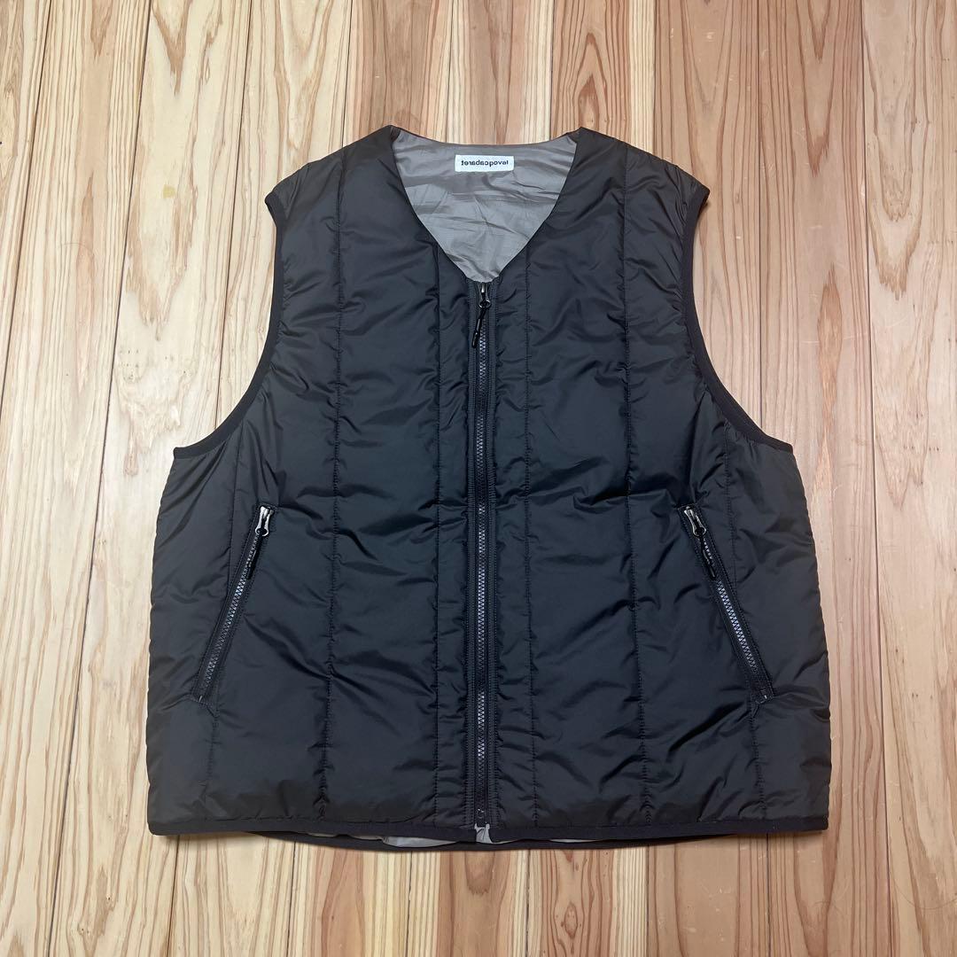 cabaret poval Aircrew Puff Vest グレー 24AW