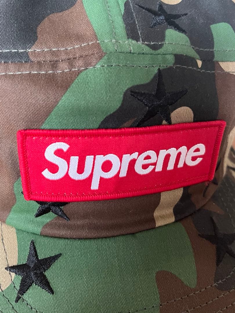 Supreme カモフラージュキャップ