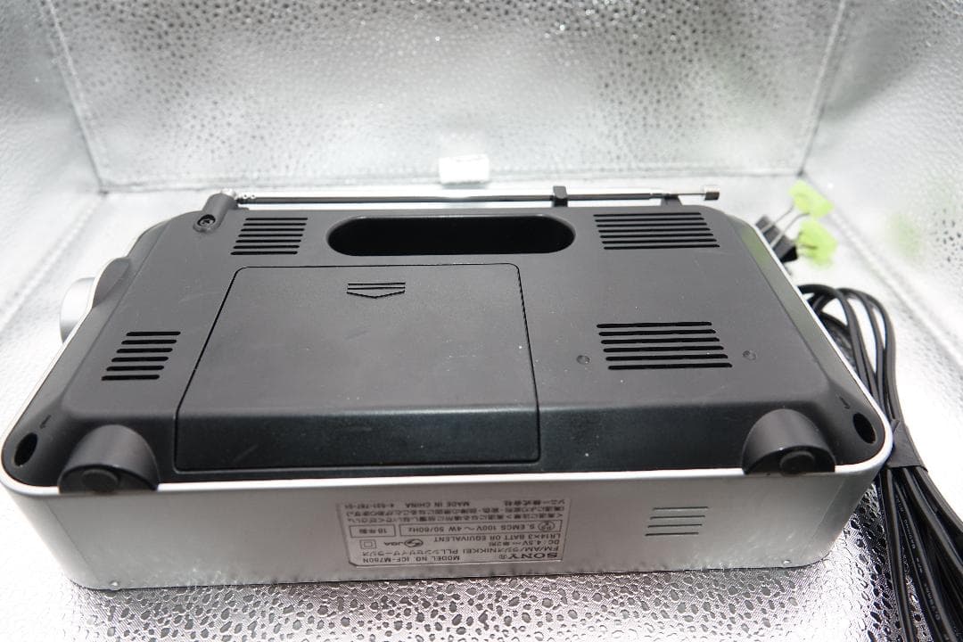SONY FM AM シンセサイザーラジオ　 ICF-M780N