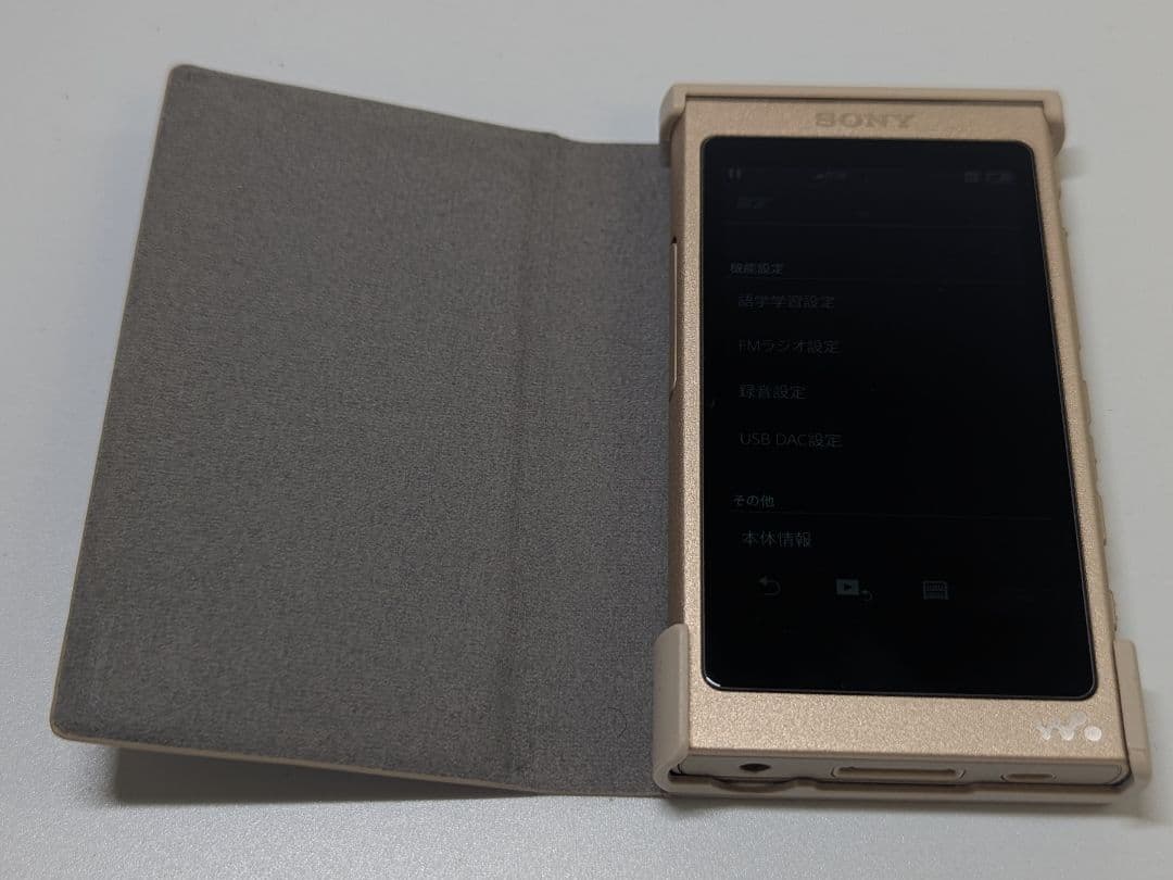 SONY ウォークマン NW-A47 64GB Aシリーズ ゴールド