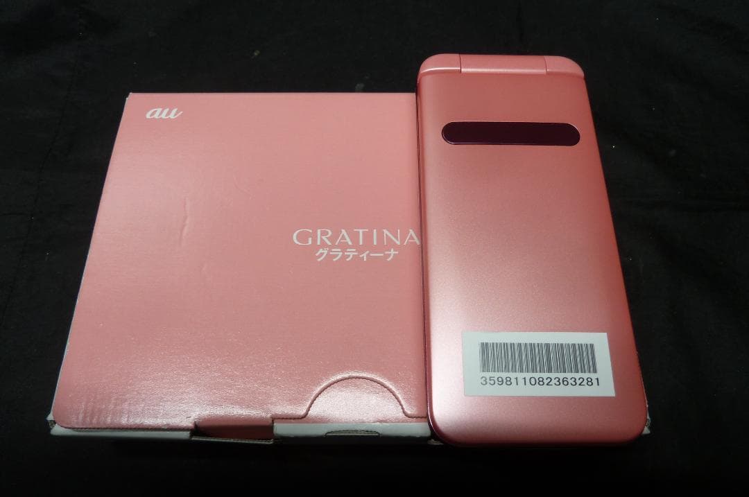 【新品同様/SIM解除済】GRATINA KYF37 /4G携帯電話 /傷なし