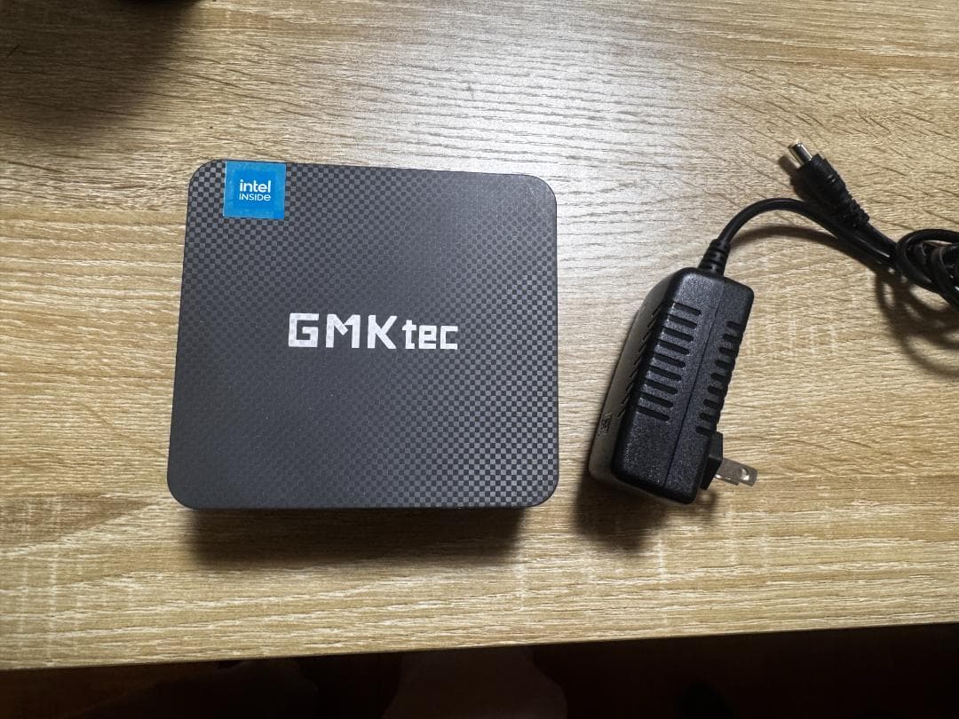 GMKtec Mini PC 本体 ACアダプター付き