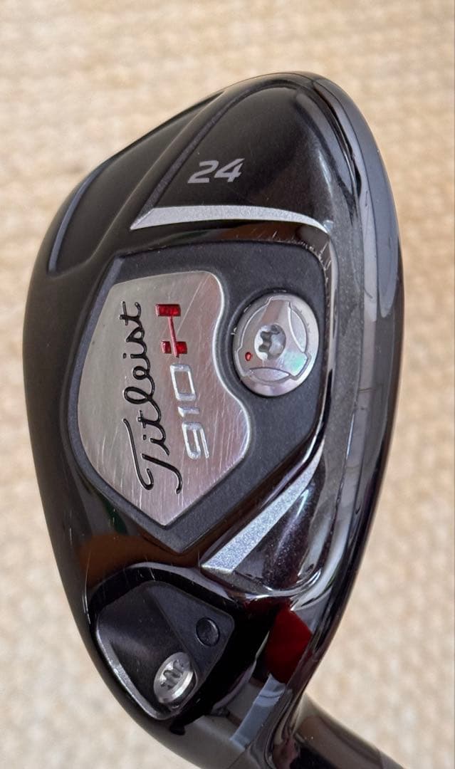 h*a様 レフティ　美品　タイトリスト　ハイブリッド　レスキュー　910H 24