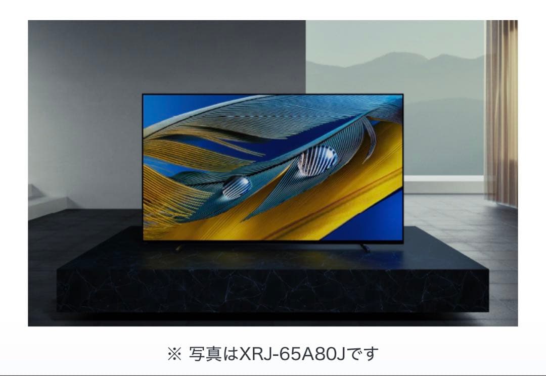 【大幅値下げ！！！】SONY XRJ-55A80J有機ELテレビ