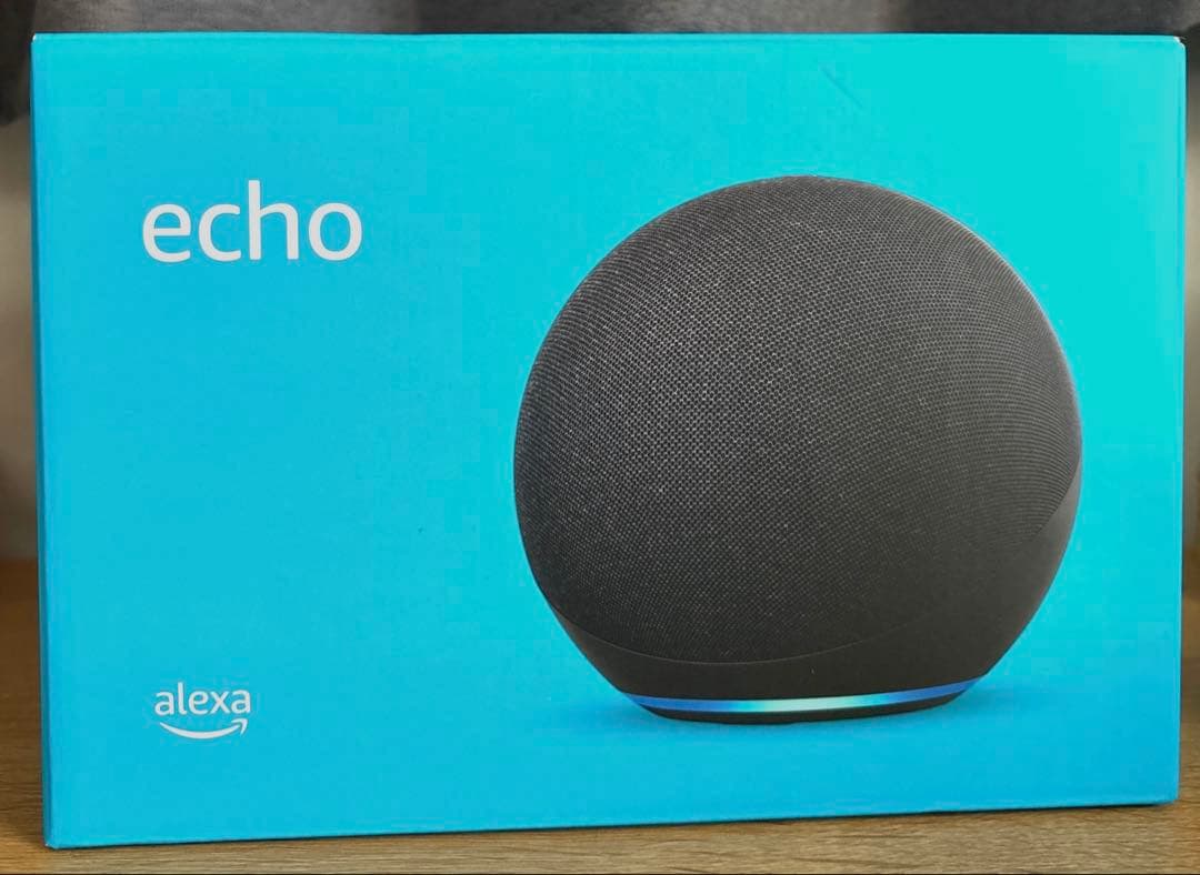 Amazon echo 第4世代 チャコール 新品