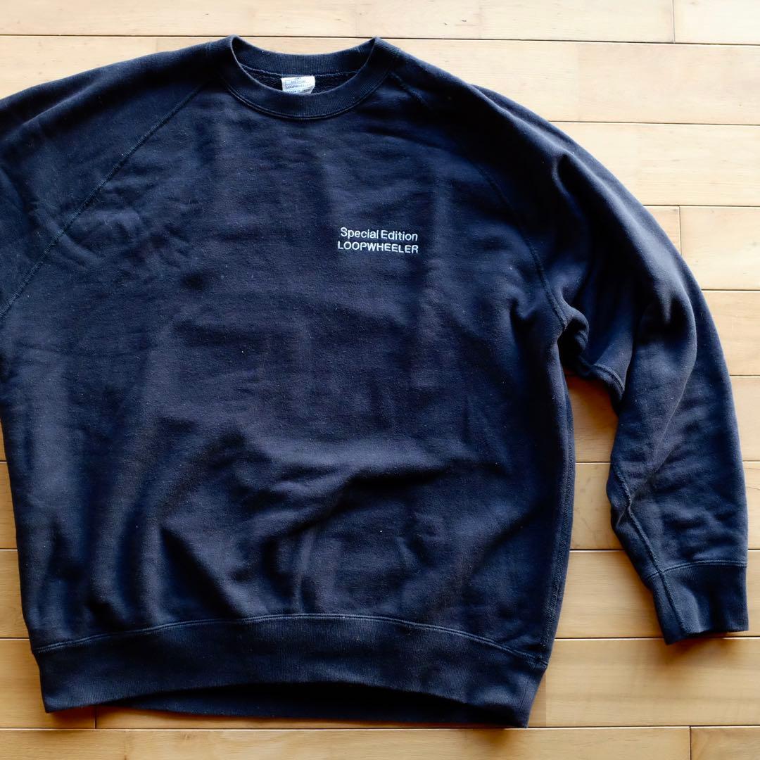 ループウィラー 限定スウェット スペシャルエディション ブラック LW313 M