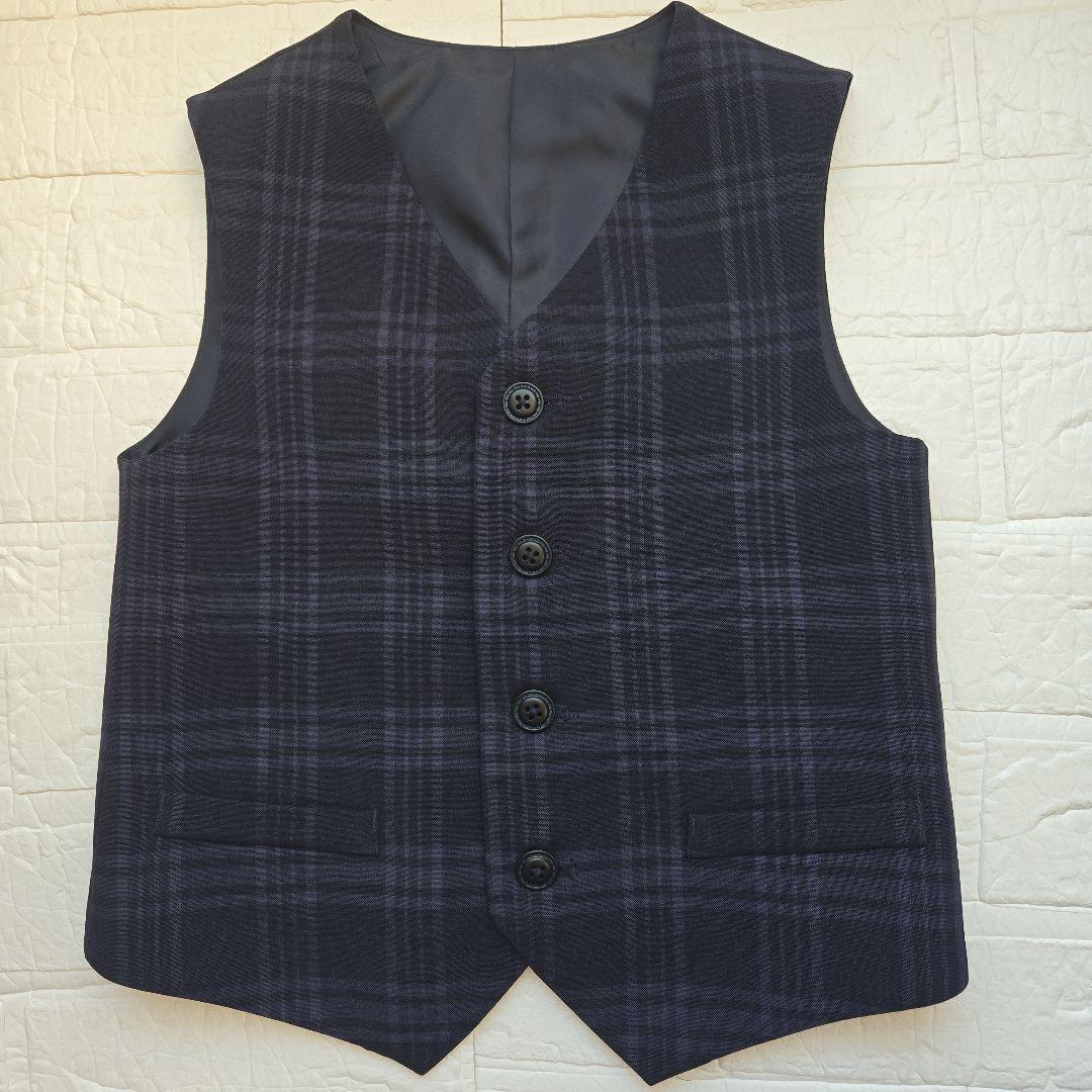 【美品】ショパンCHOPIN 男子スリーピーススーツ　フォーマル6点セット130