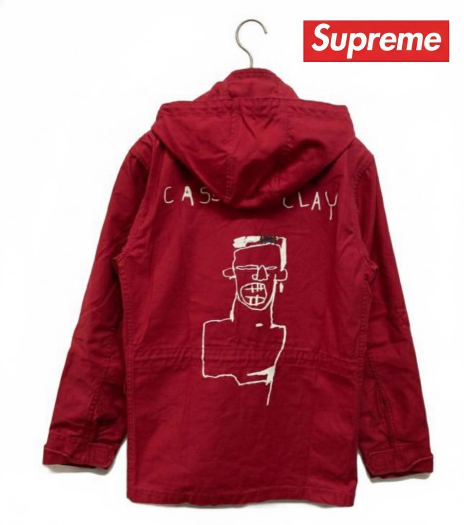 supreme × Jean michel basquat フィールドジャケット
