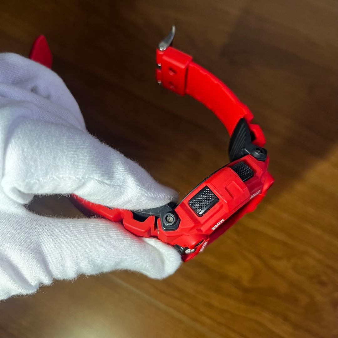 ひ*れ様 新品同様 G-SHOCK G-7900 レッド ブラック デジタル