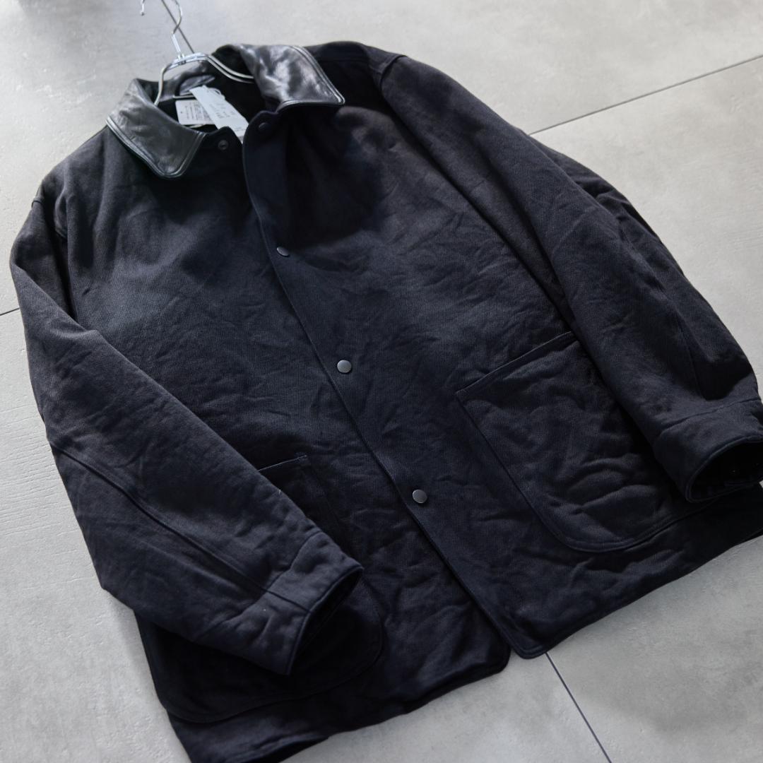25AW 新品 COMOLI コモリ デニムレザーワークジャケット 3