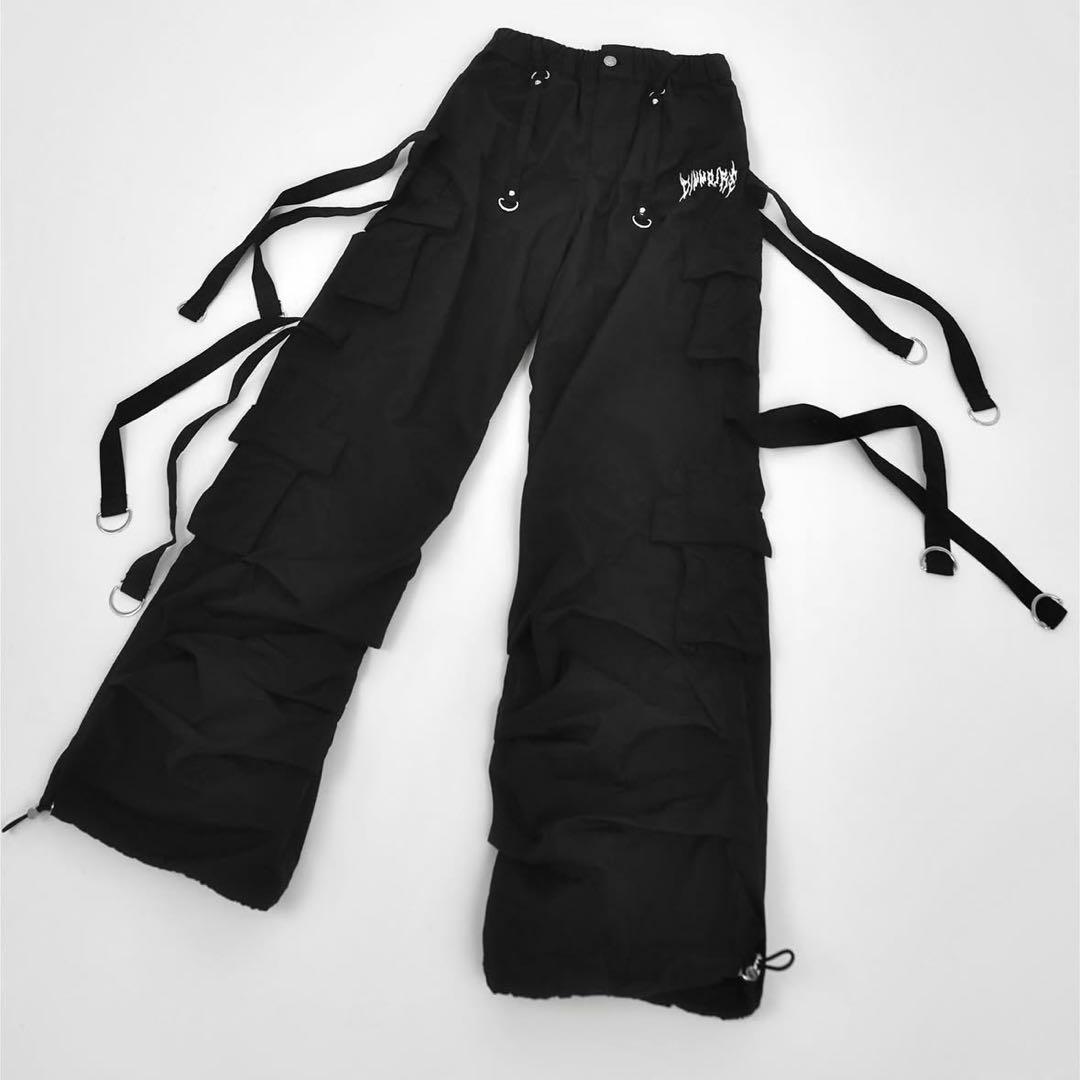 DimMoire CROSSカーゴパンツ【Black】 ディムモアール