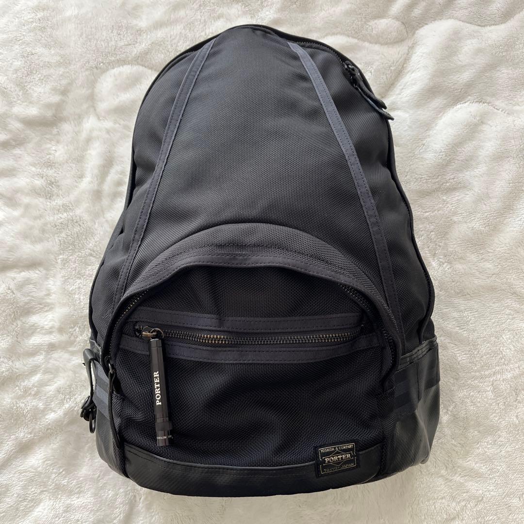 PORTER ヒート　ブラック リュック