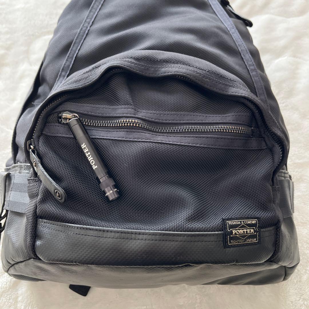 PORTER ヒート　ブラック リュック