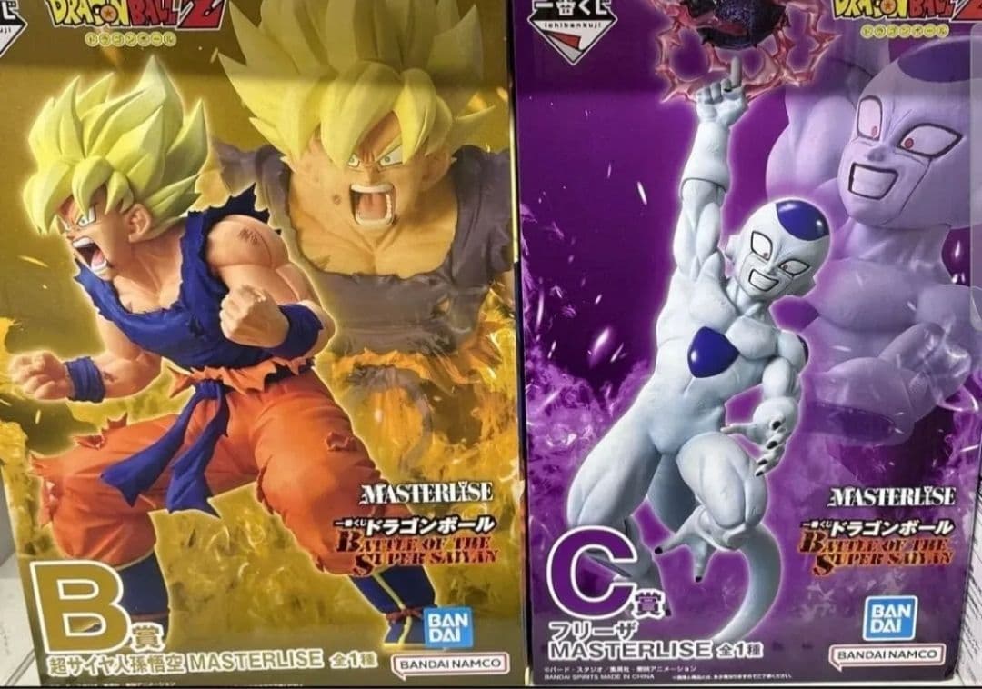 ドラゴンボール　一番くじ　バトルオブザスーパーサイヤン　A B C賞　3体セット