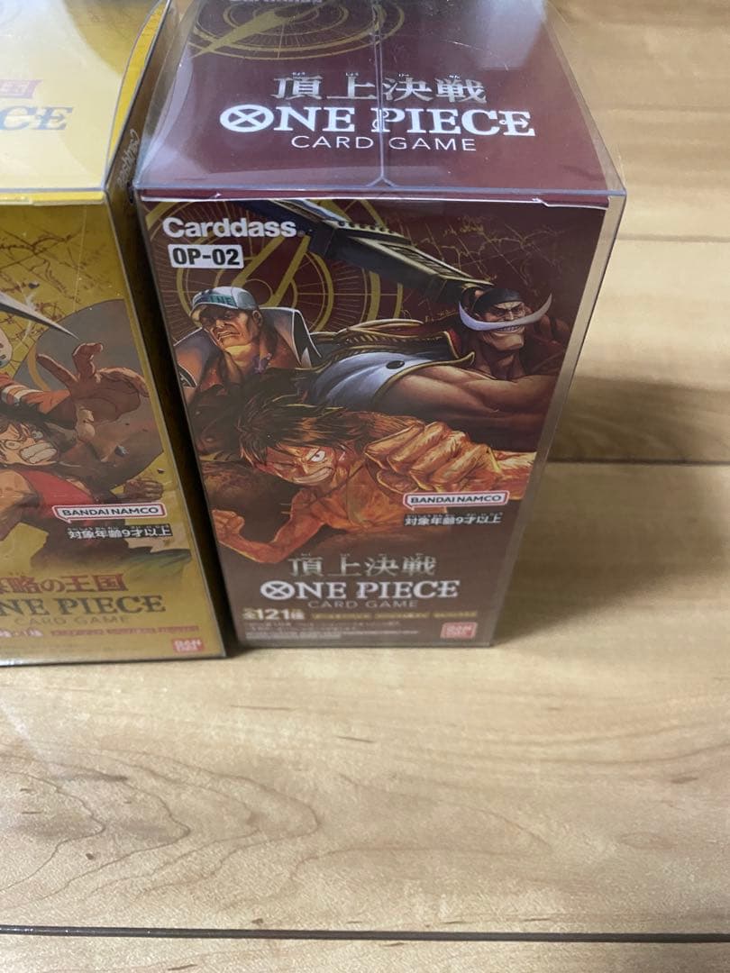 ONE PIECE 頂上決戦他　未開封Box テープ付き