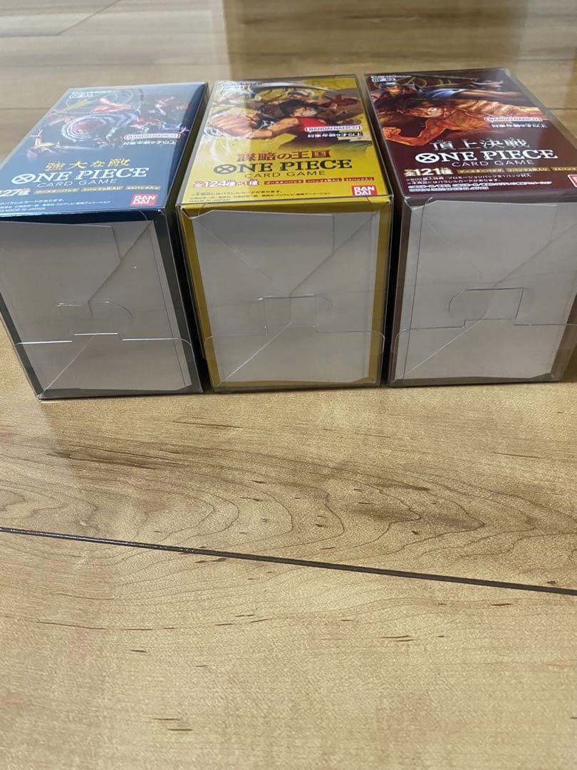 ONE PIECE 頂上決戦他　未開封Box テープ付き