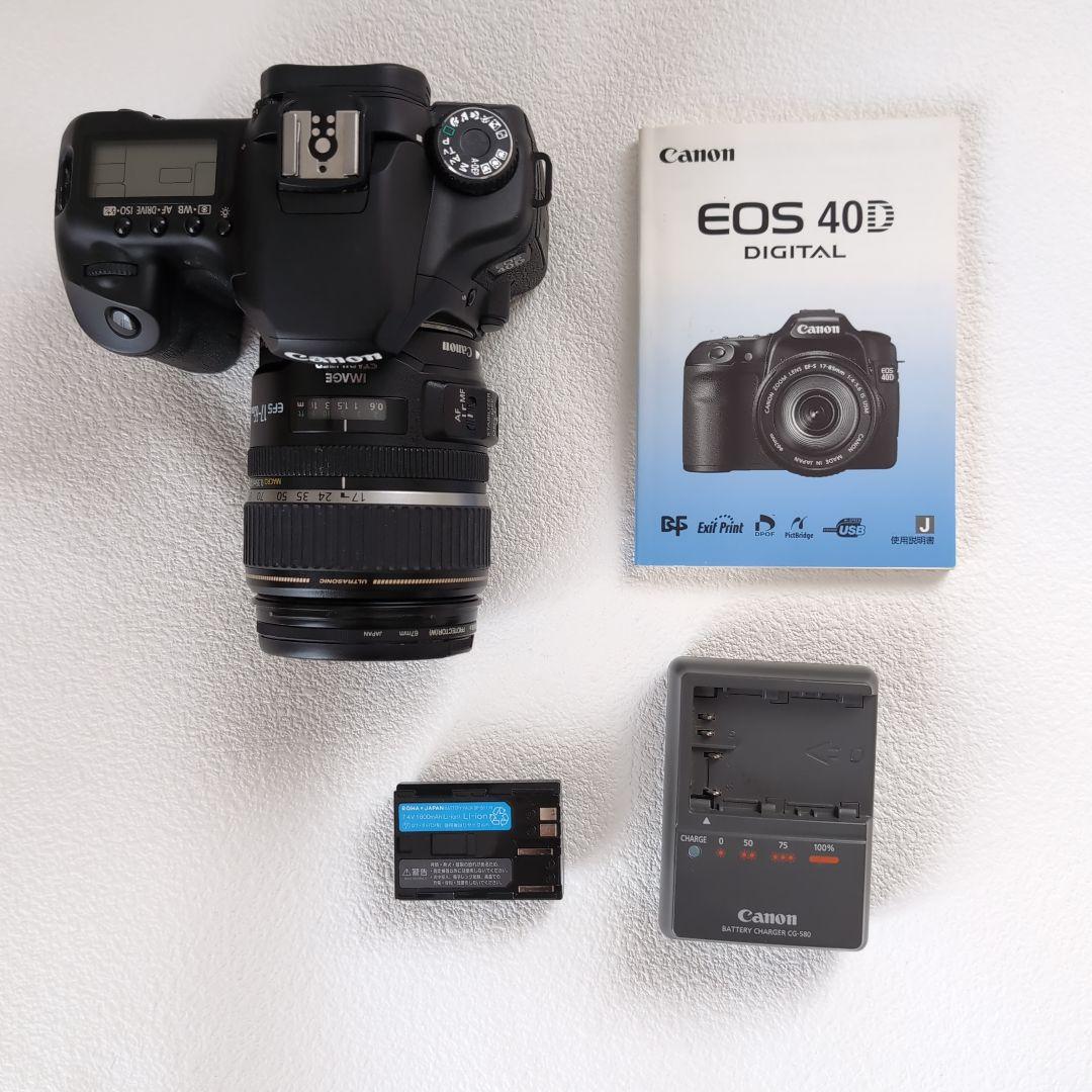 デジタルカメラ Canon EOS 40D EF-S 17-85mm