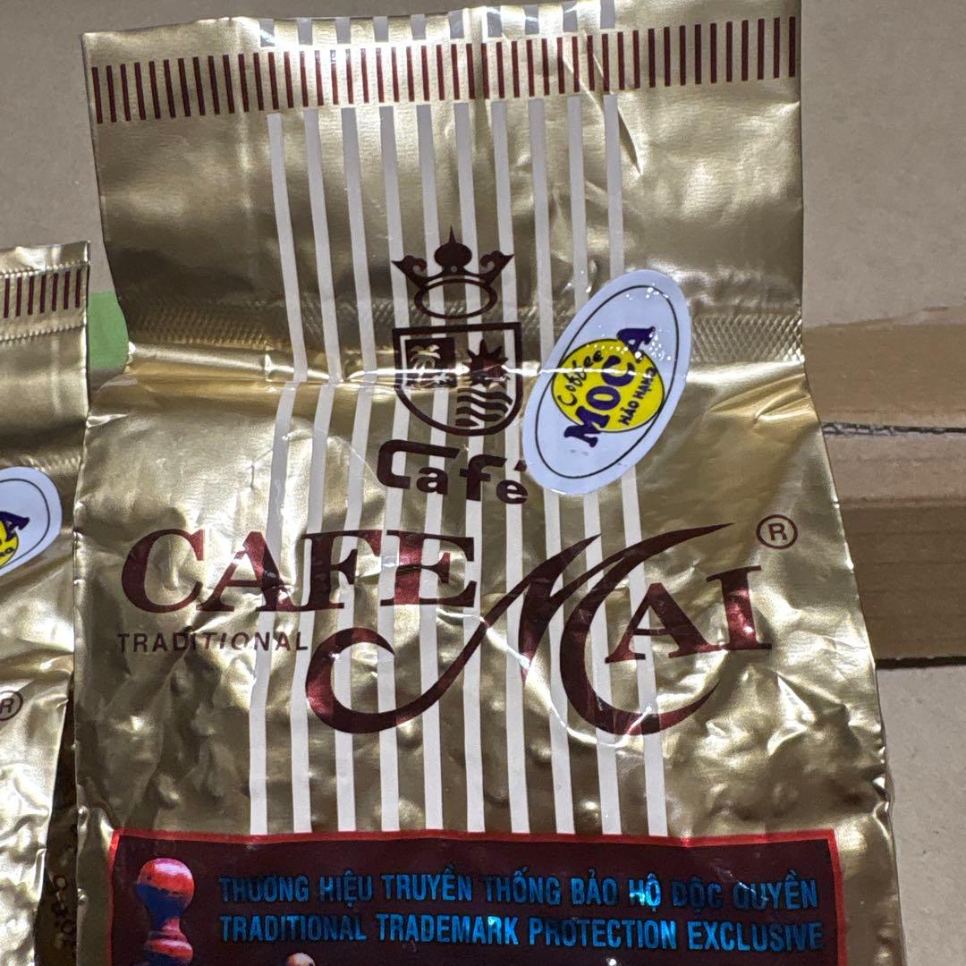 Café Mai コーヒー モカ　3袋セット(豆) ３個