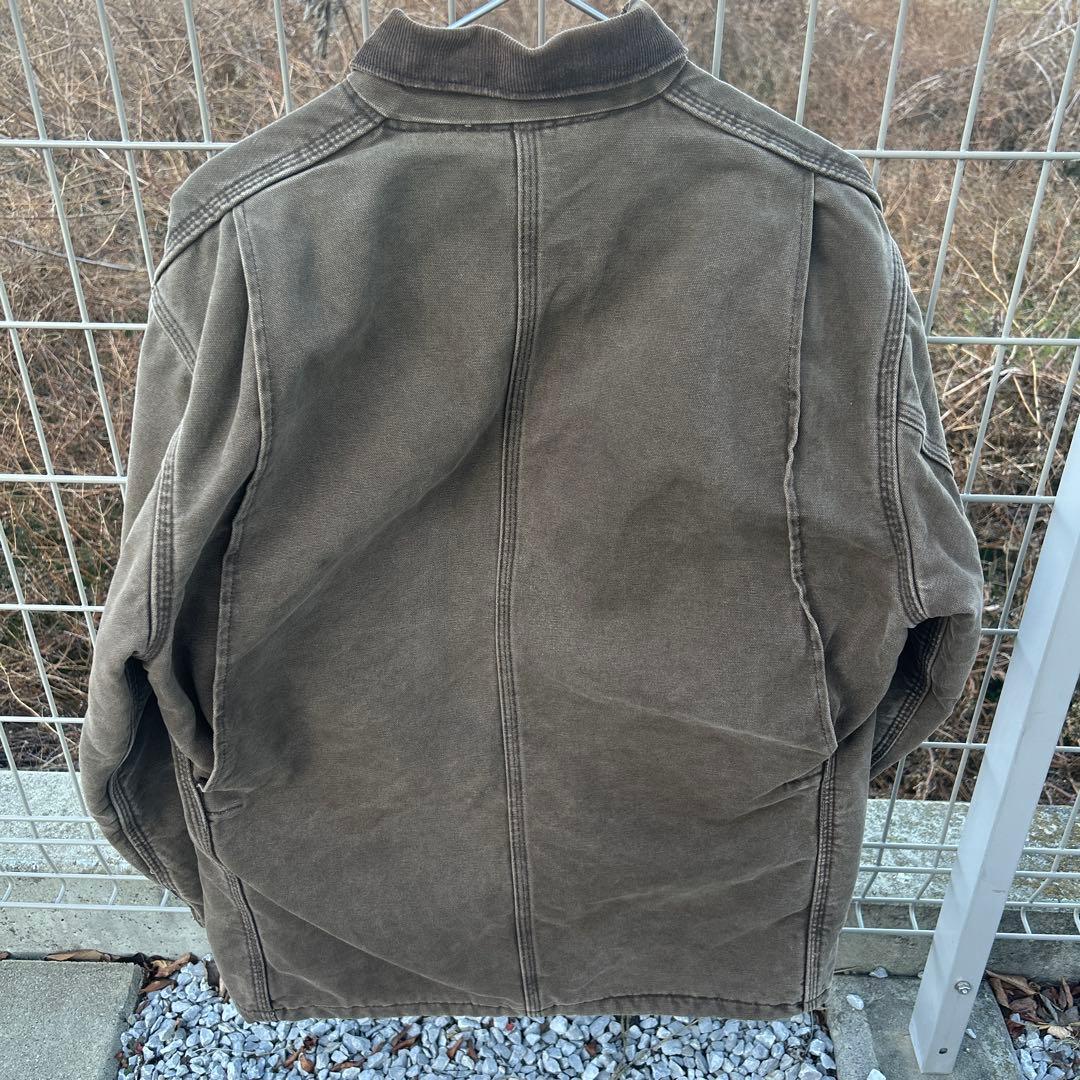 USA製　Carharttカーハートミシガンチョアコート M カバーオールCHT