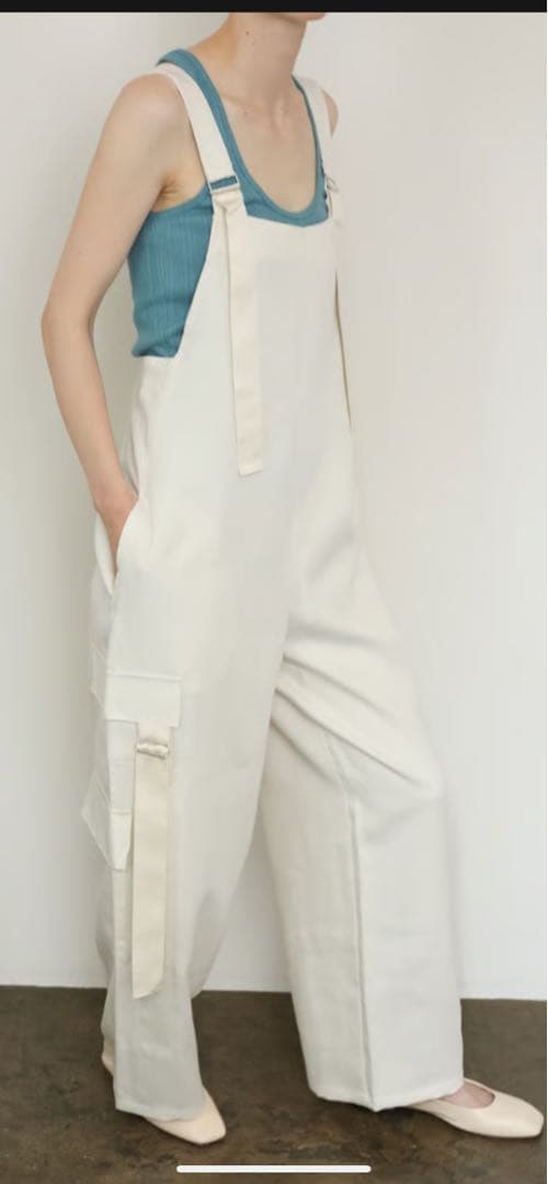 little suzie ジャンプスーツ　アイボリー　38