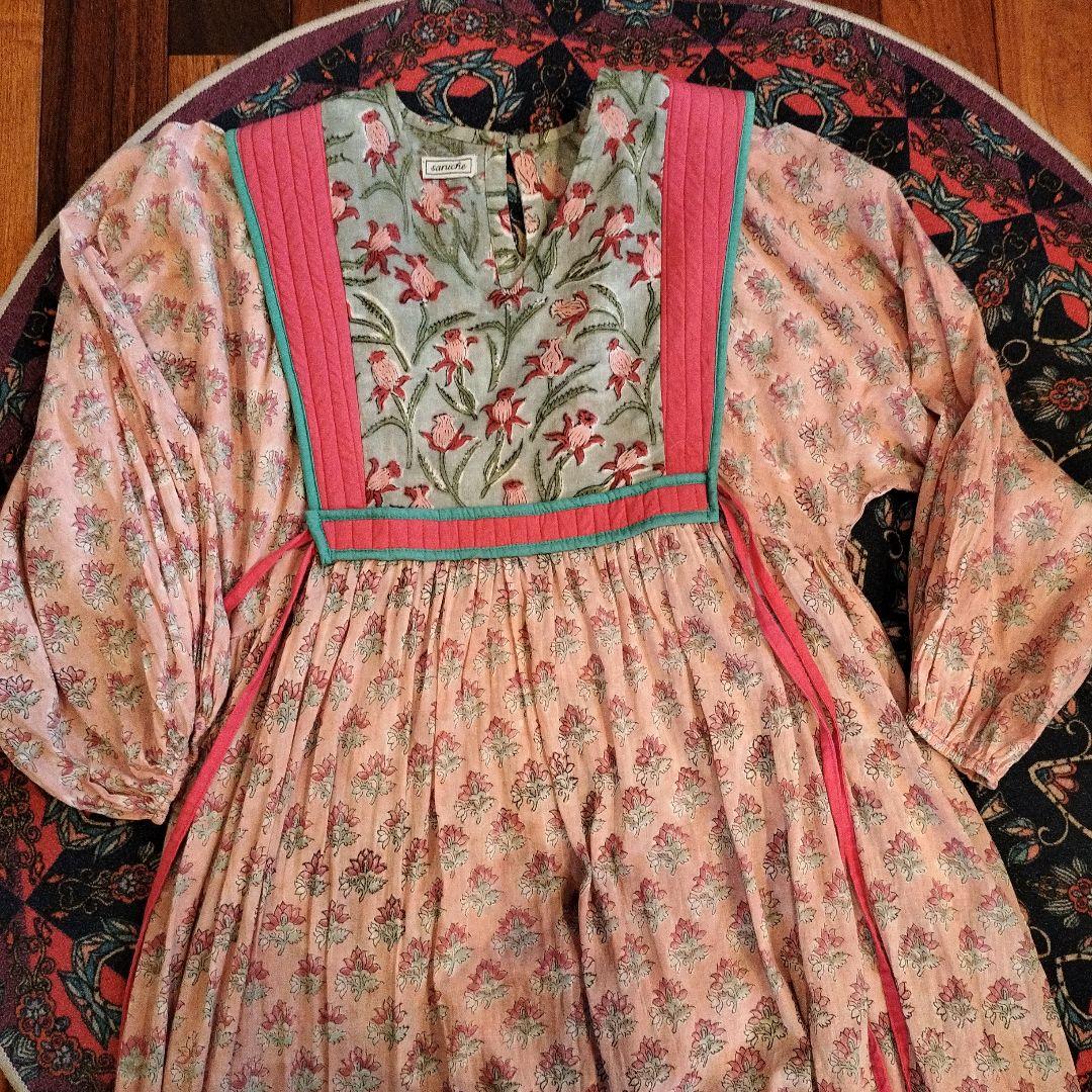 saruche ロングスリーブワンピース